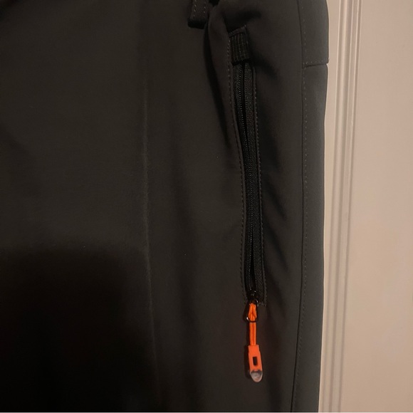 Postropaky Women Gray & Black Snow ski Pants warm stretch waterproof soft shell - Picture 4 of 10